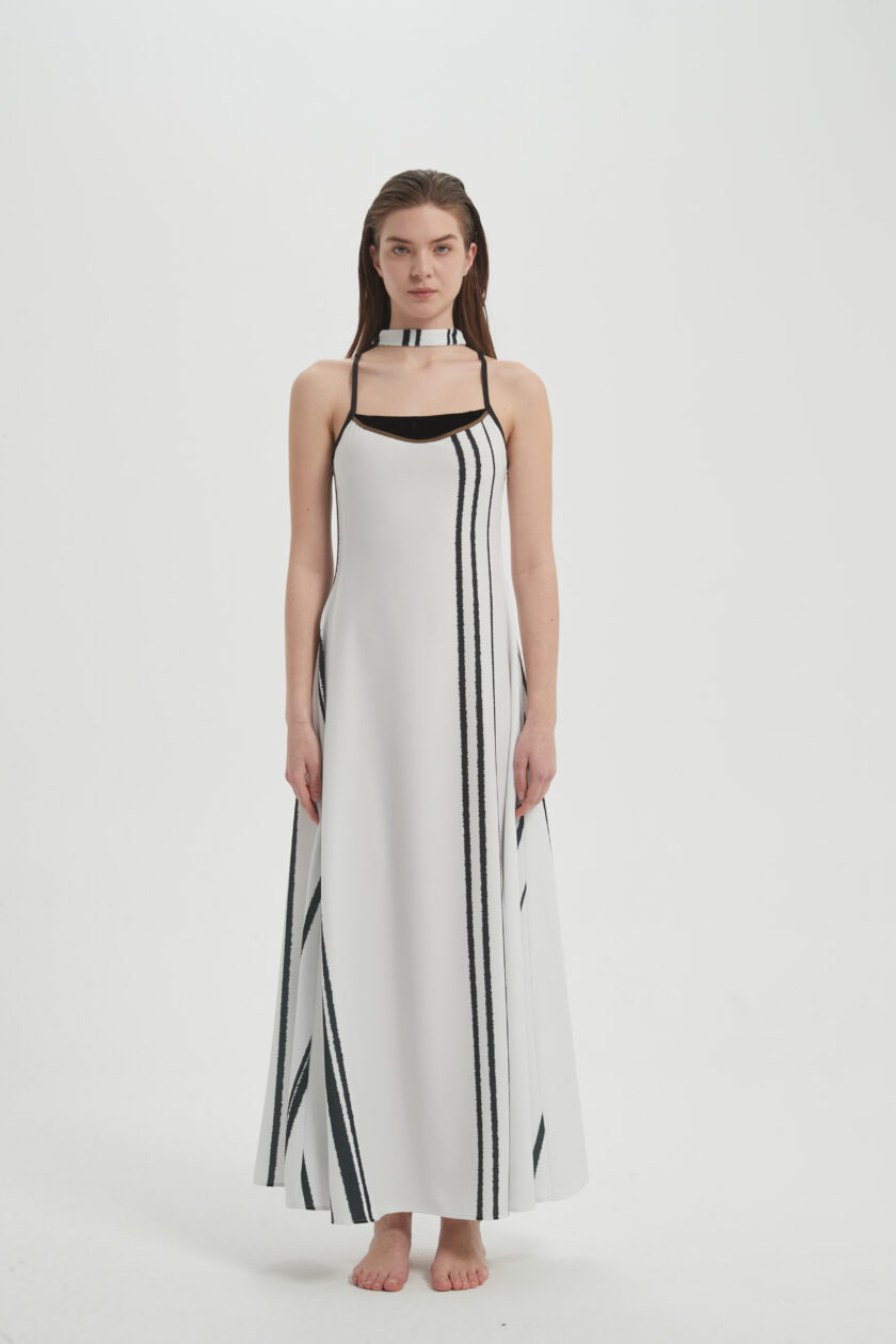 Flow Dress with Jacket - Image 8