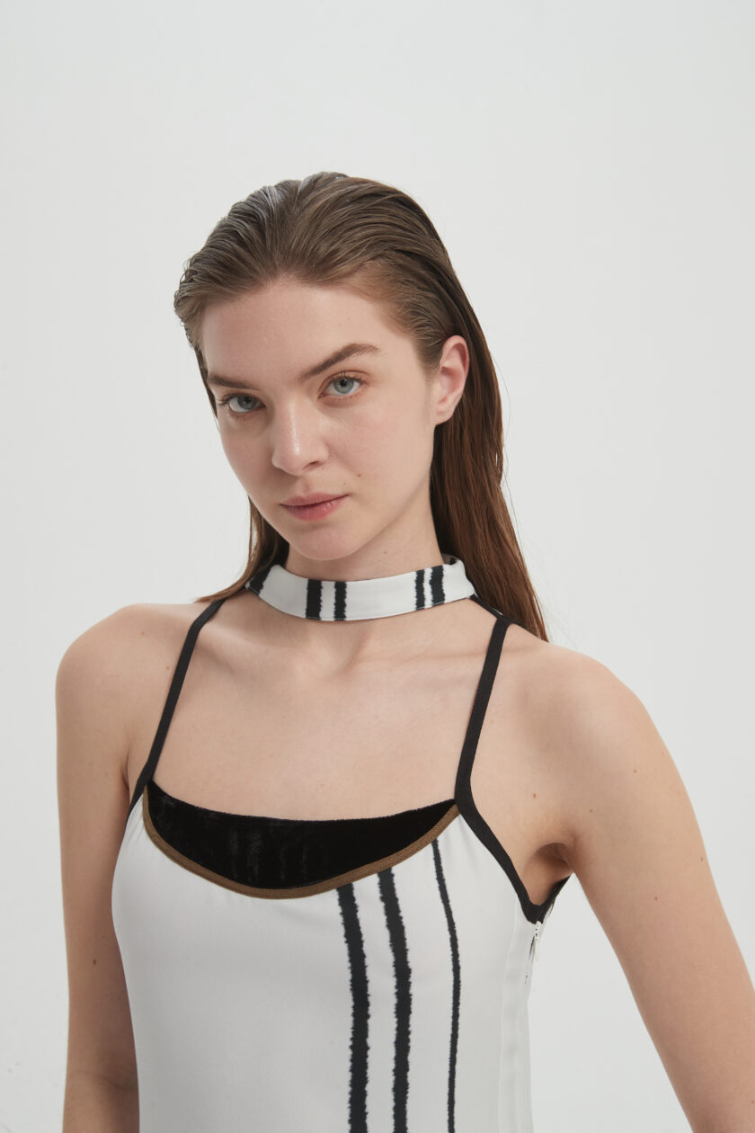 Flow Dress with Jacket - Image 10