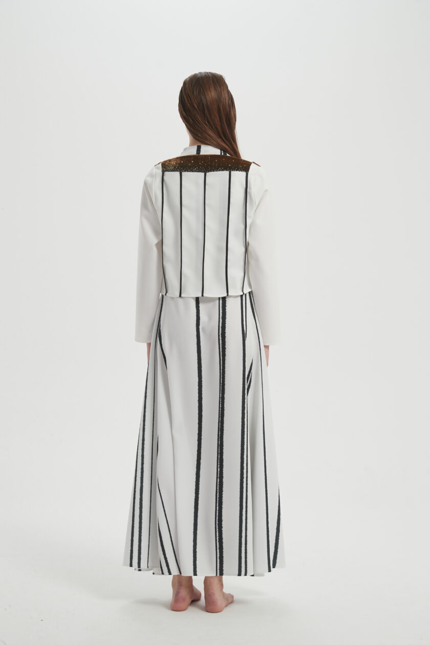 Flow Dress with Jacket - Image 4