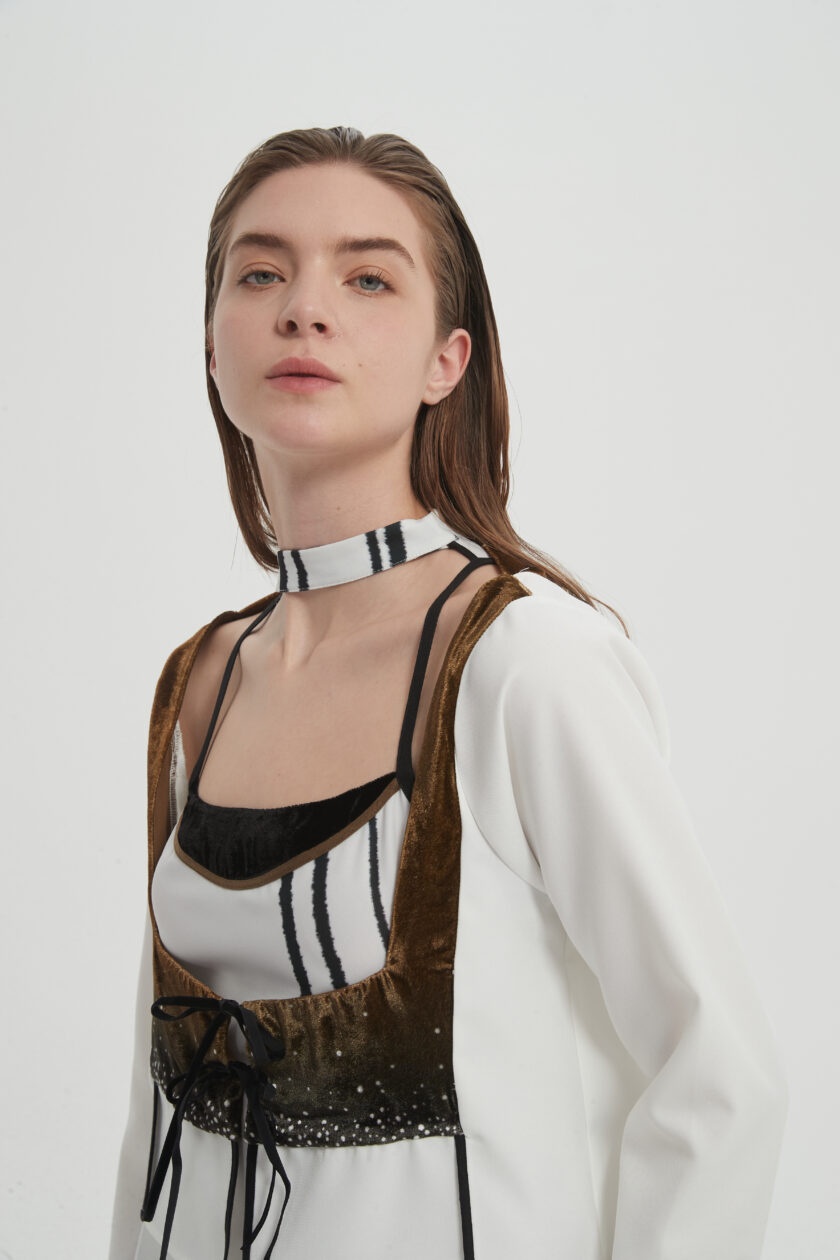 Flow Dress with Jacket - Image 5