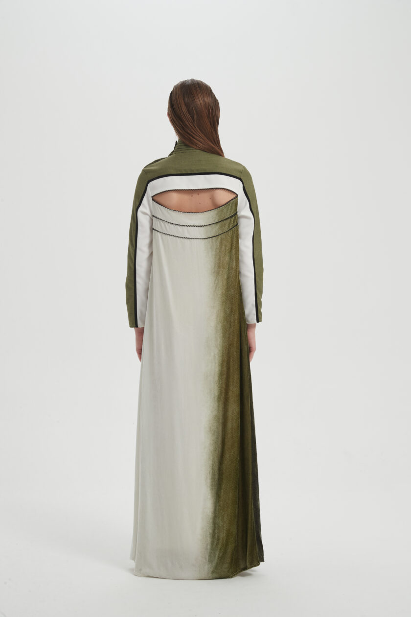 Velvet Highneck dress - Image 4