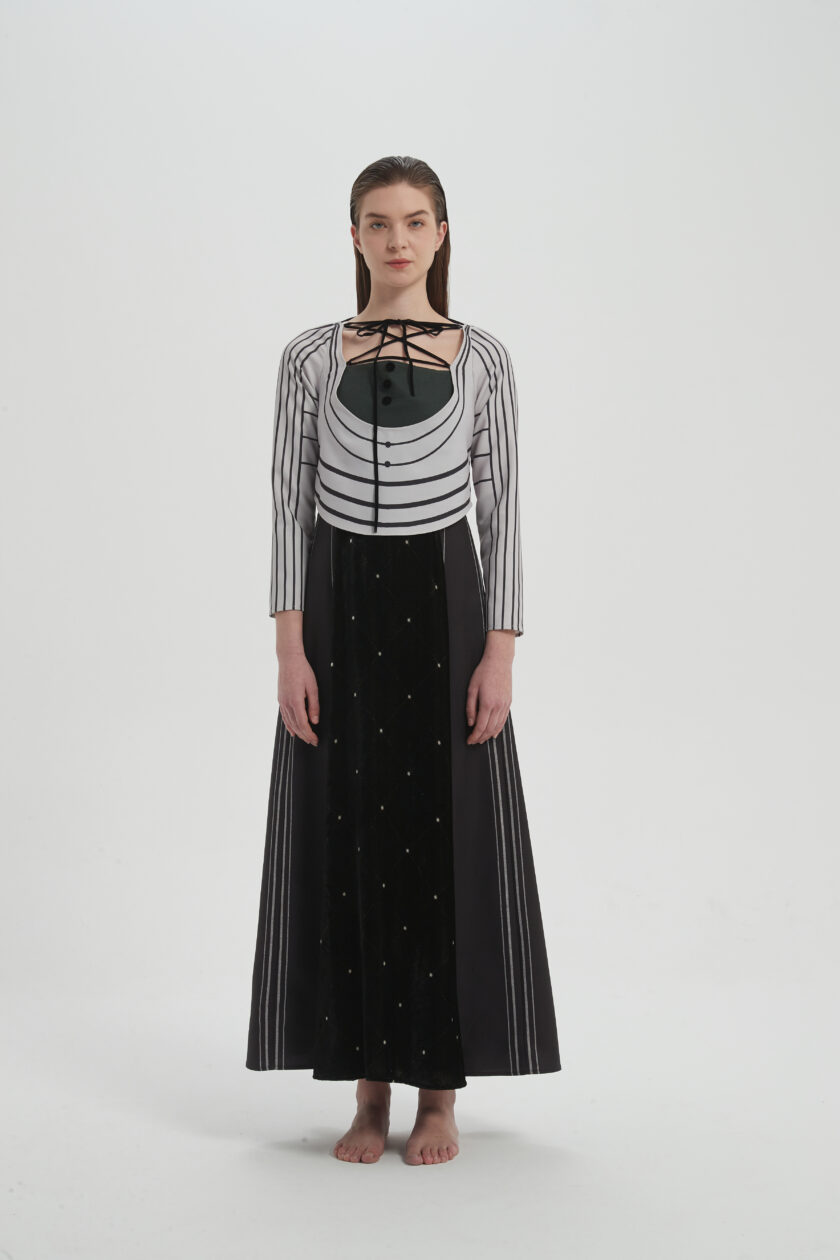 Velvet Grey Dress