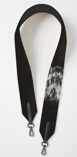 Printed Black Lace Strap